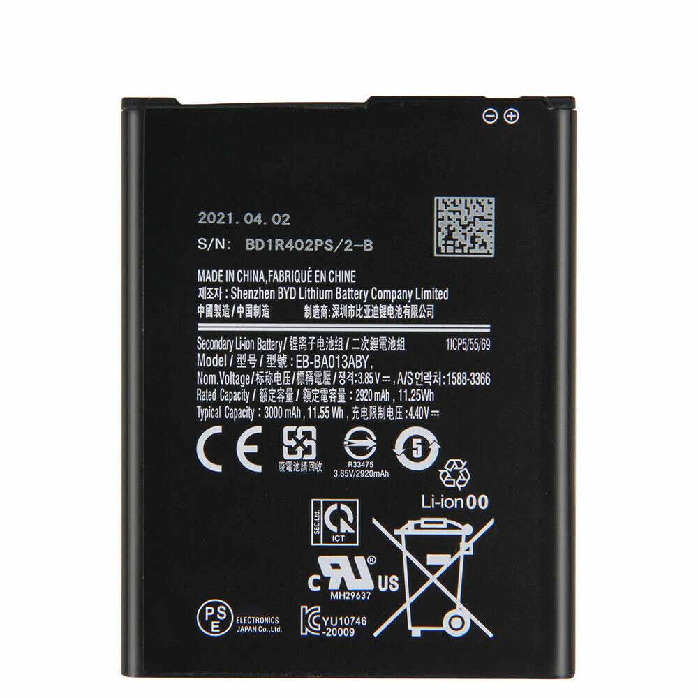 B 2920mAh/11.25Wh 3.85V/4.4V batterie