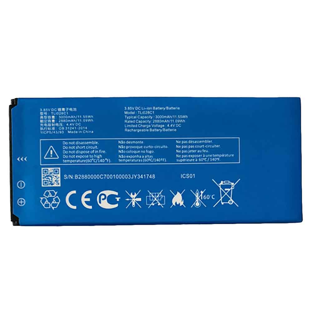 1 2880mAh/11.09Wh 3.85V/4.4V batterie