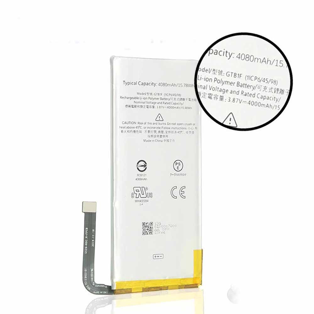 B 4080mAh/15.78WH 3.87V/4.45V batterie