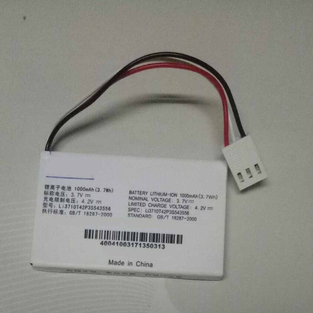 2 1000mAh/3.7WH 3.7V/4.2V batterie