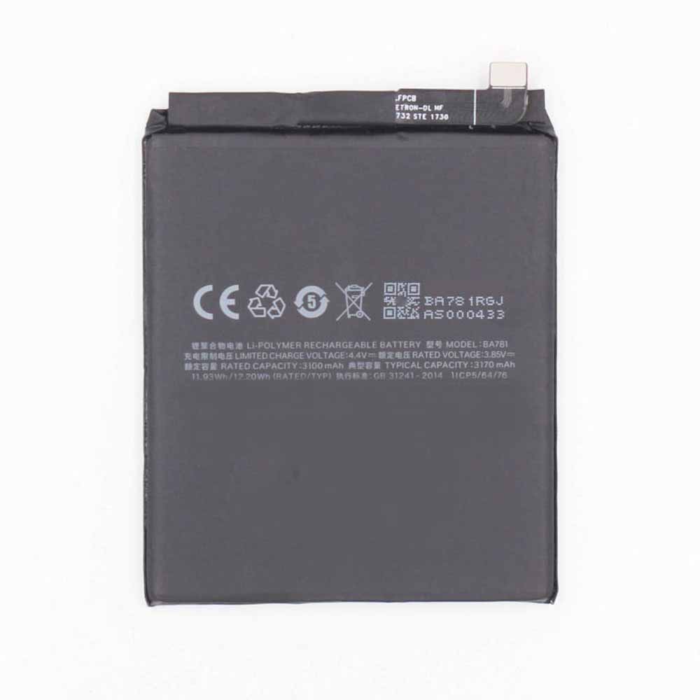 A 3100mAh/11.93WH 3.85V/4.4V batterie