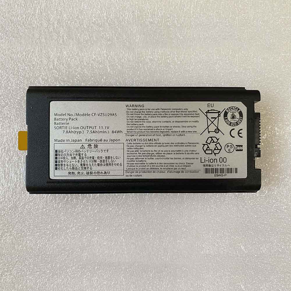 CF-VZSU29 7.8Ah 11.1v batterie