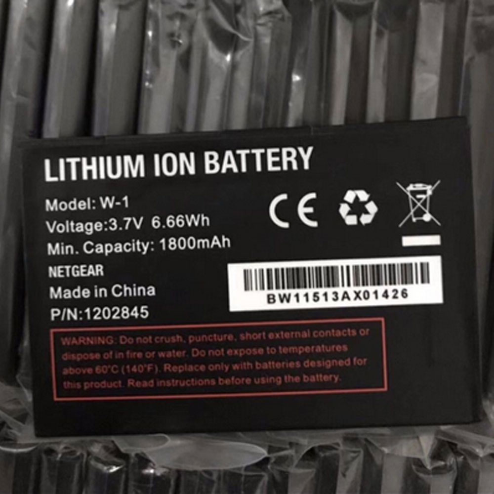 T 1800mAh/6.66WH 3.7V batterie
