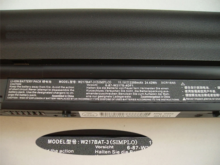 B 2200mAh/24.42Wh   11.1V batterie