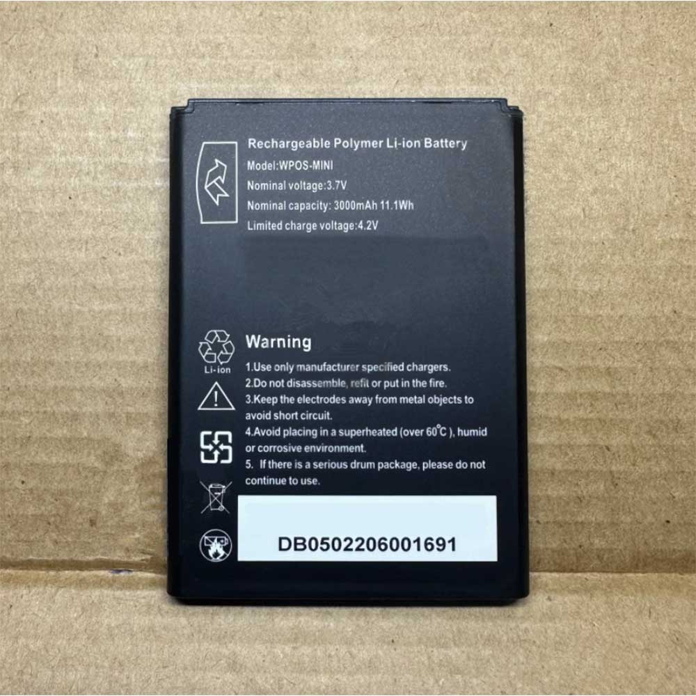 in 3000mAh 3.7V batterie