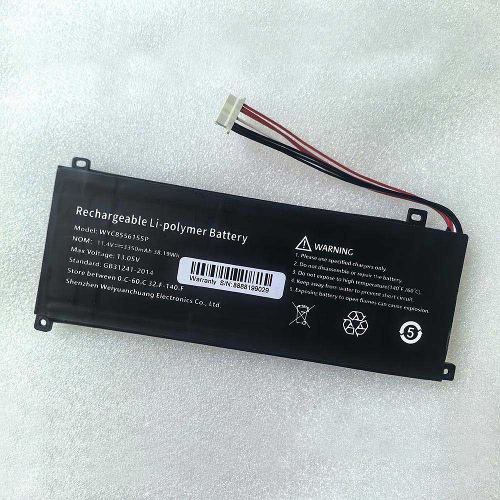  3350mAh 11.4V batterie