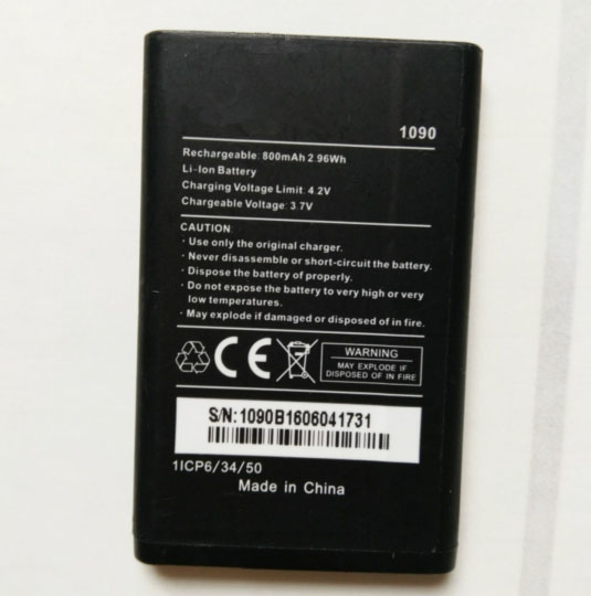 1090 800mAh/2.96WH 3.7V/4.2V batterie