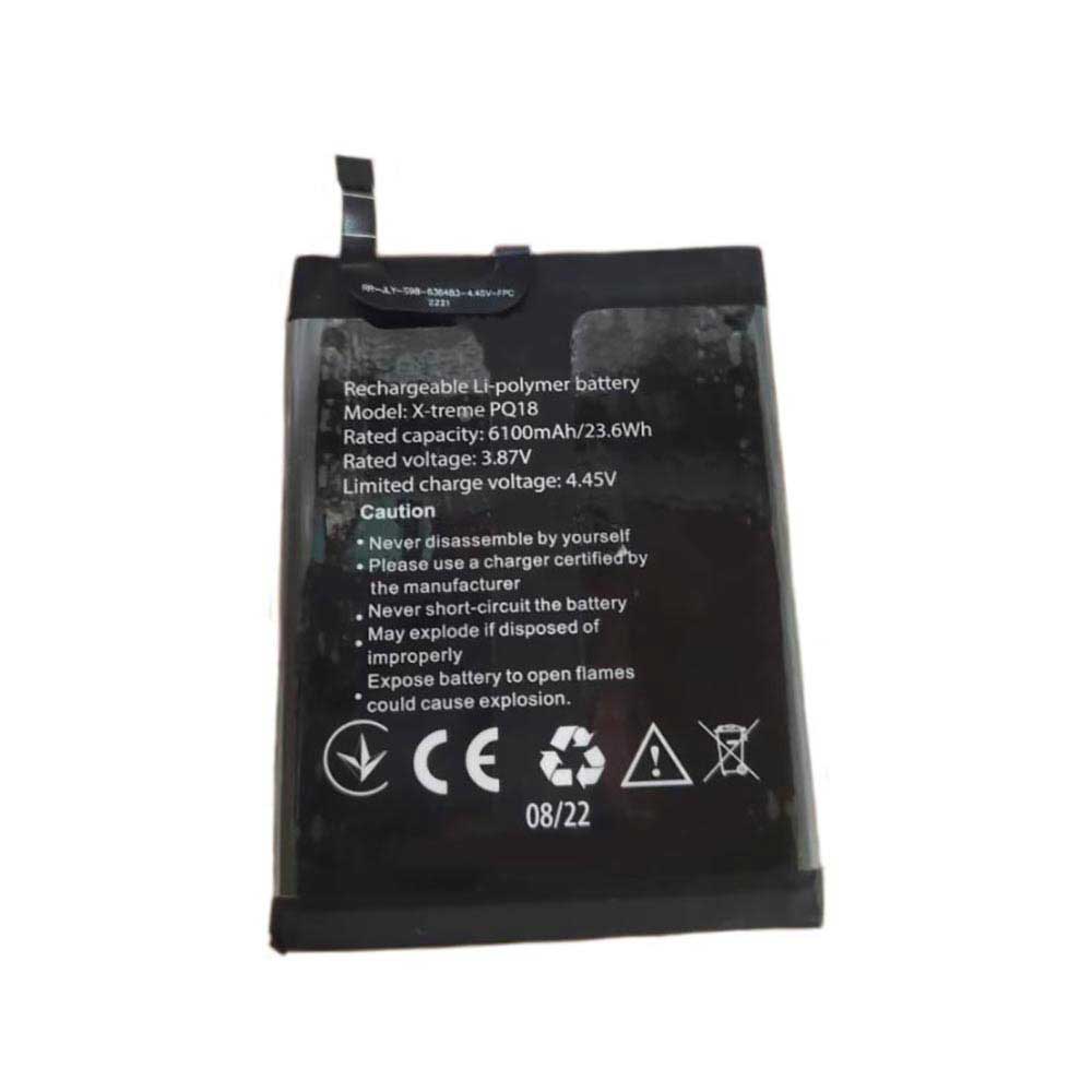 T 6100mAh 3.87V batterie
