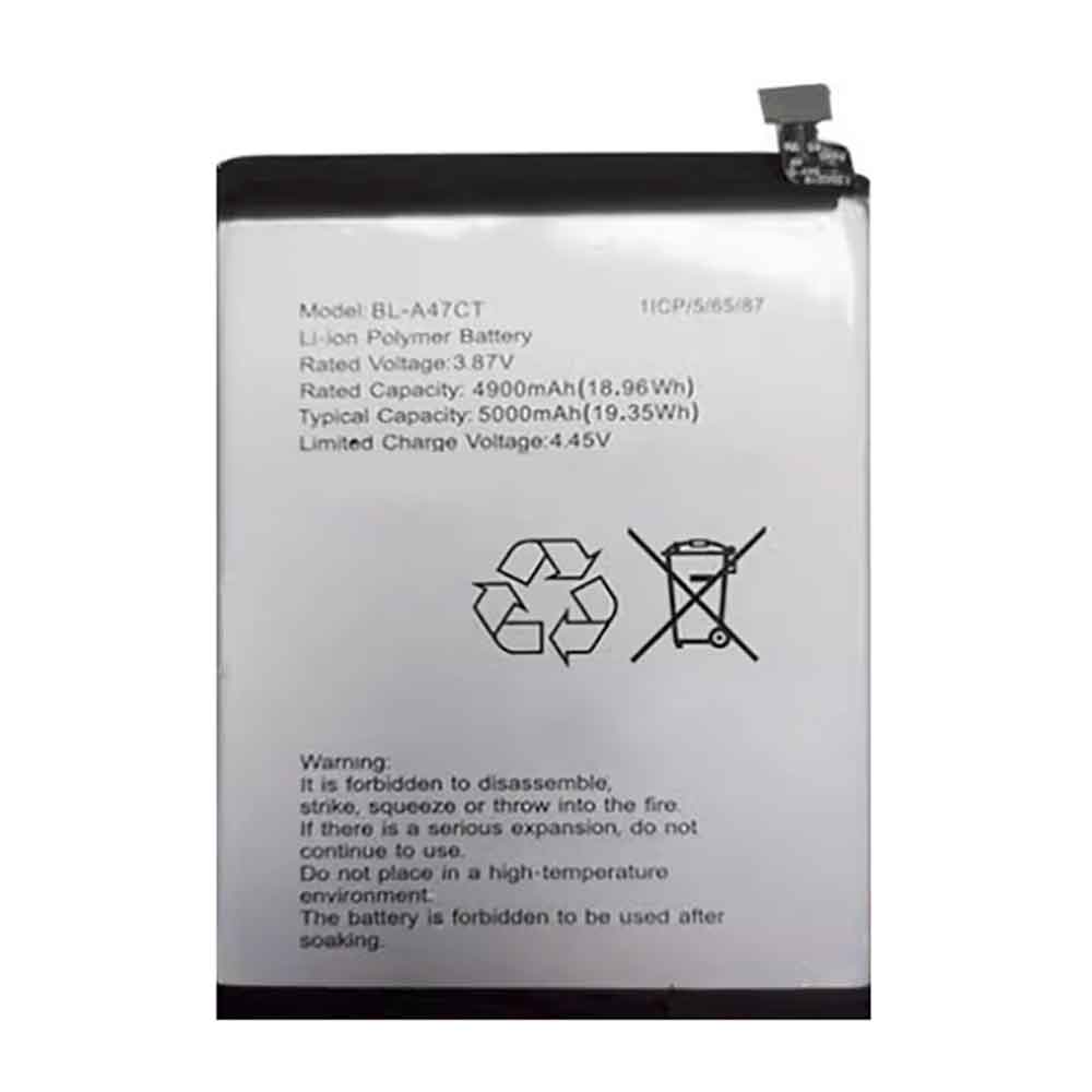  5000mAh 3.87V batterie