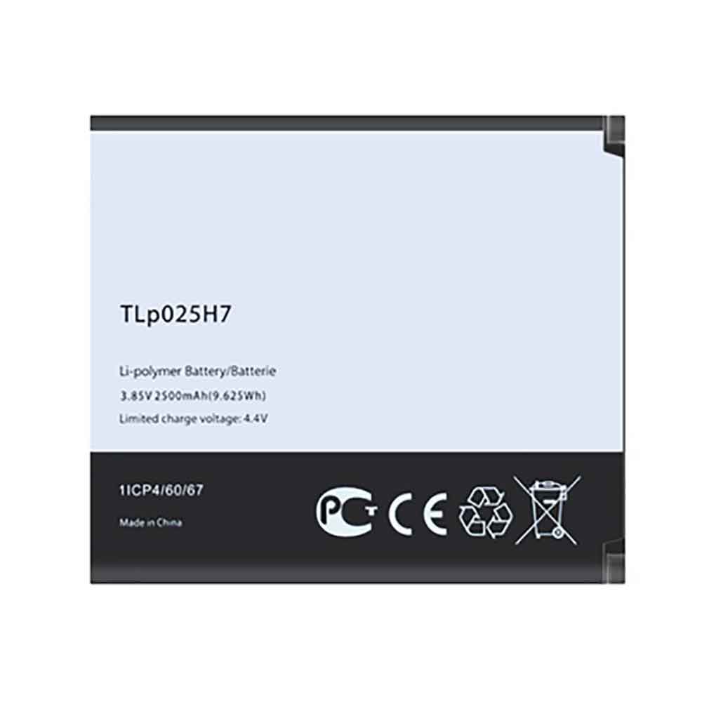 T 2500mAh 3.85V batterie