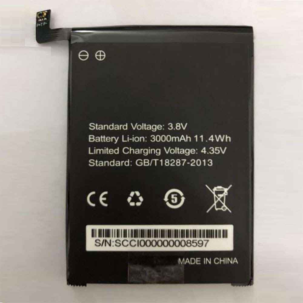  3000mAh/11.4Wh 3.8V/4.35V batterie