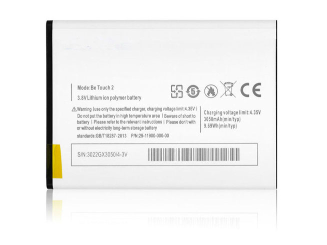 Be Touch 2 3050mAh/9.69WH 3.8V/4.35V batterie