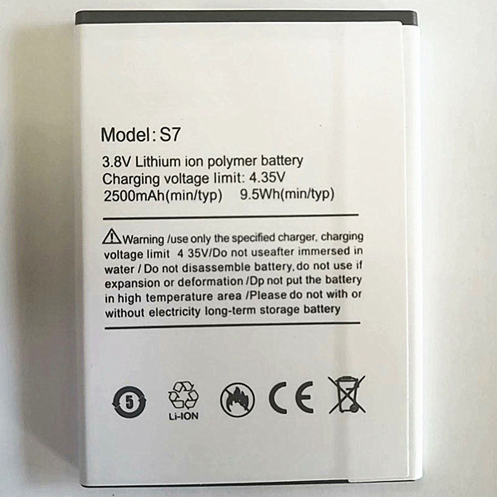 S7 9.5Wh/2500mAh 3.8V batterie