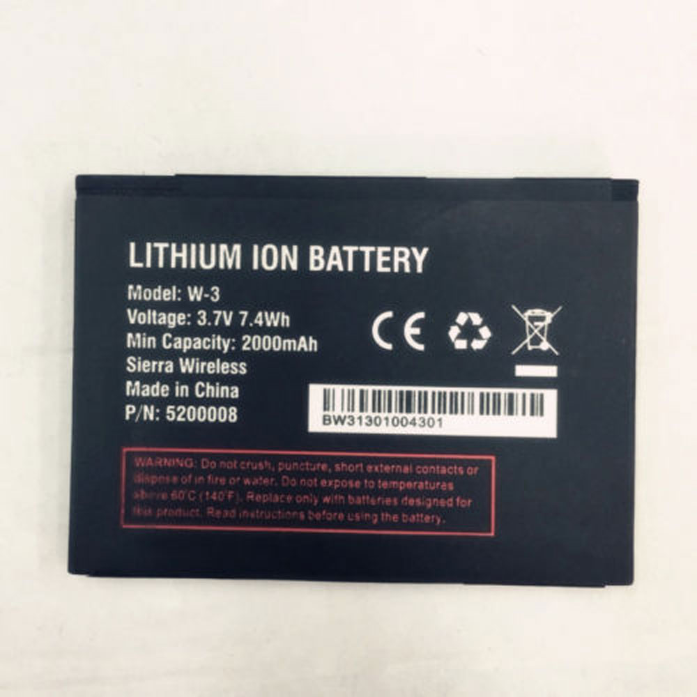 D 2000mAh/7.4WH 3.7V batterie