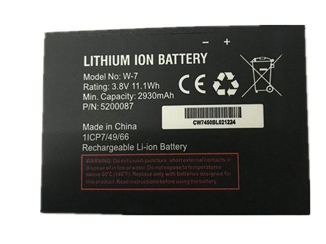 A 2930mAh/11.1Wh 3.8V batterie